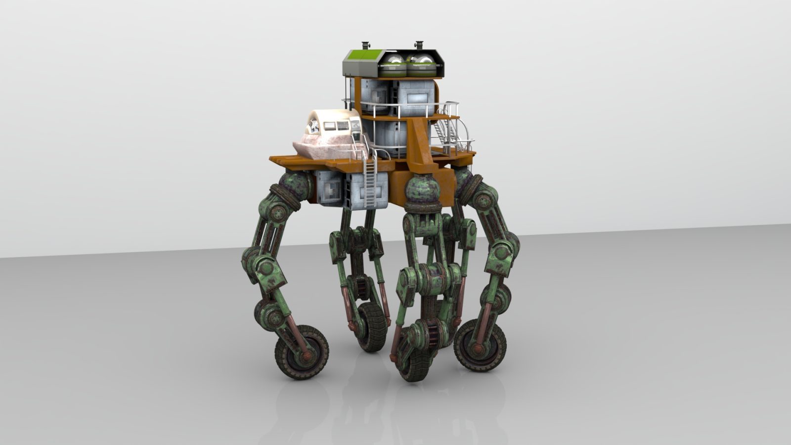 Game-Ready 3D Props and Robot Asset Modeling — image 4