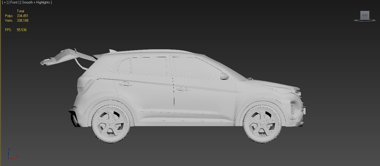 3D Car Interior Visualization and Rendering